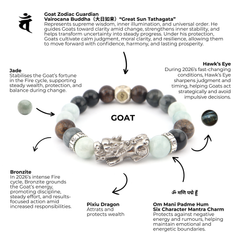 Goat Zodiac Bracelet | The Inner Axis