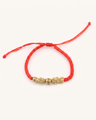 Double Pixiu Dragon Red String studio
