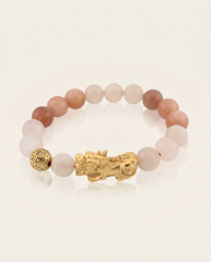 Celestial Love | Pixiu Dragon Sunstone & Moonstone Bracelet