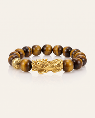Confidence Charm | Pixiu Dragon Tiger Eye Bracelet