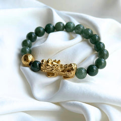 Abundance Charm | Pixiu Jade Bracelet 8.5-9.5mm