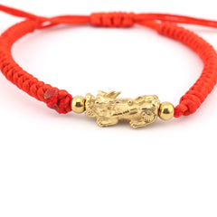 Pixiu Red String Bracelet