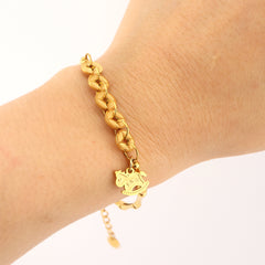 Five Emperor's Coin Bracelet