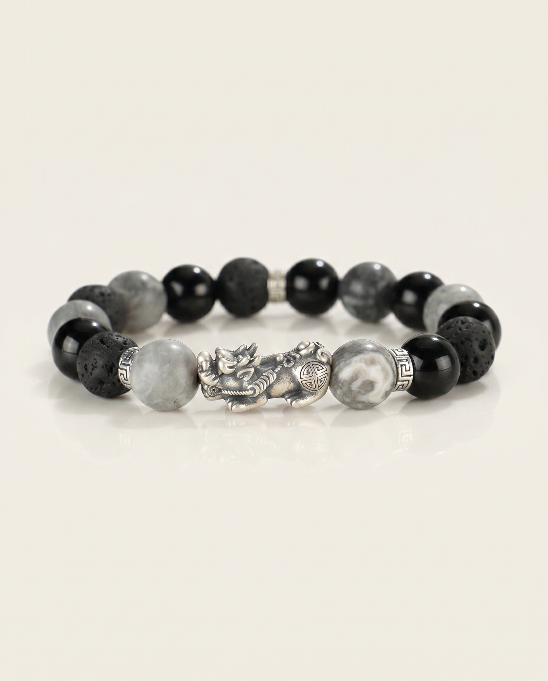 Legacy | Pixiu Dragon Obsidian Bracelet