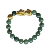 Abundance Charm | Pixiu Jade Bracelet 8.5-9.5mm