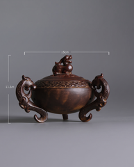 Brown Incense Burner