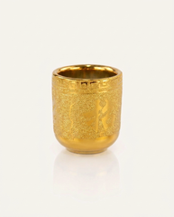 Gold Buddhist Ceramic Glass