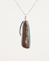 Light Pillar Opal Necklace
