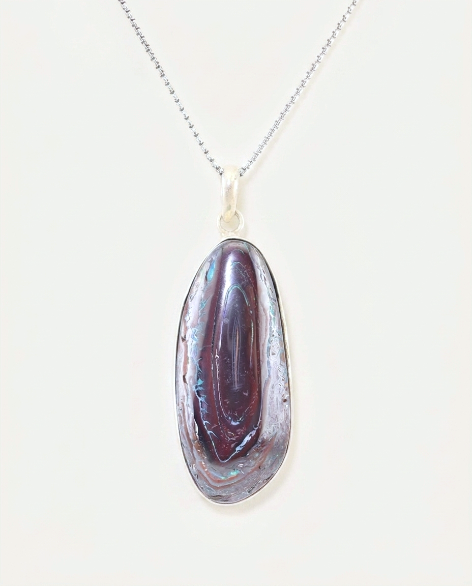 Earth Vessel Opal Necklace