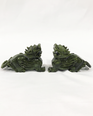 Green Jade Pixiu Pair photo 4