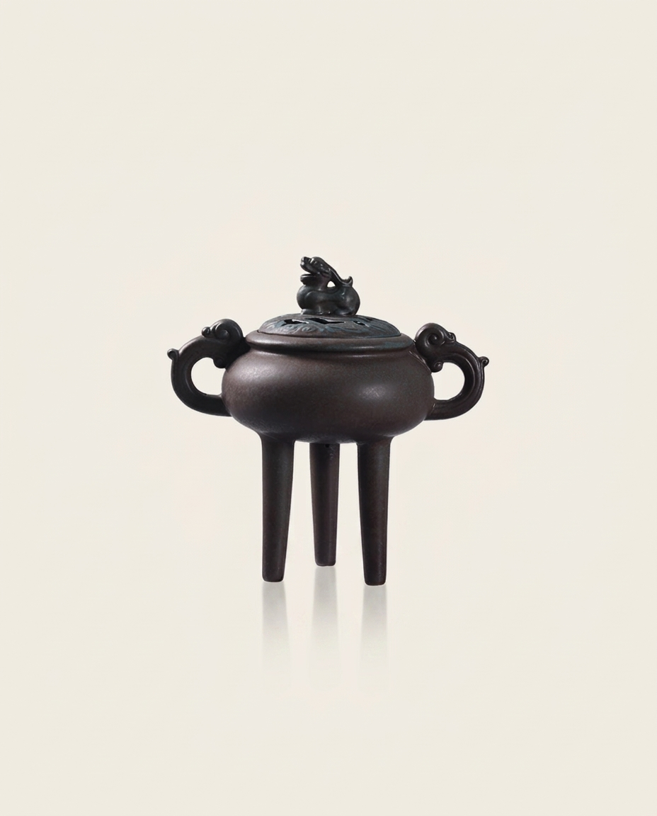 Three Legged Incense Burner photo 1