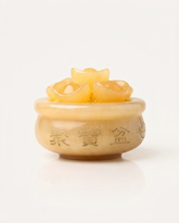 Beige Jade Wealth Bowl