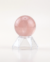 Rose Quartz Crystal Ball