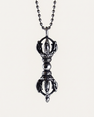 Vajra scepter pendant detail