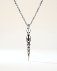 Phurba dagger titanium steel necklace