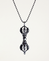 Vajra scepter titanium steel necklace