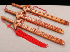 Peach Wood Sword Charm