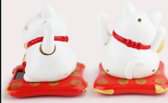 Solar Powered Maneki Neko Lucky Fortune Cat
