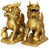 Brass Chi Lin - Pair