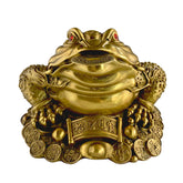 Brass Three Legged Toad