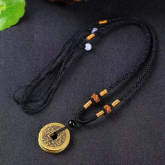 Five Emperor's coin Necklace