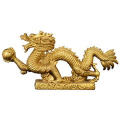 Brass Dragon Statue