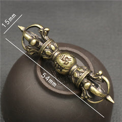 Genuine Brass Lucky Charm Keyring