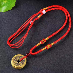 Five Emperor's coin Necklace
