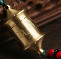 Tibetan Prayer Wheel Charm