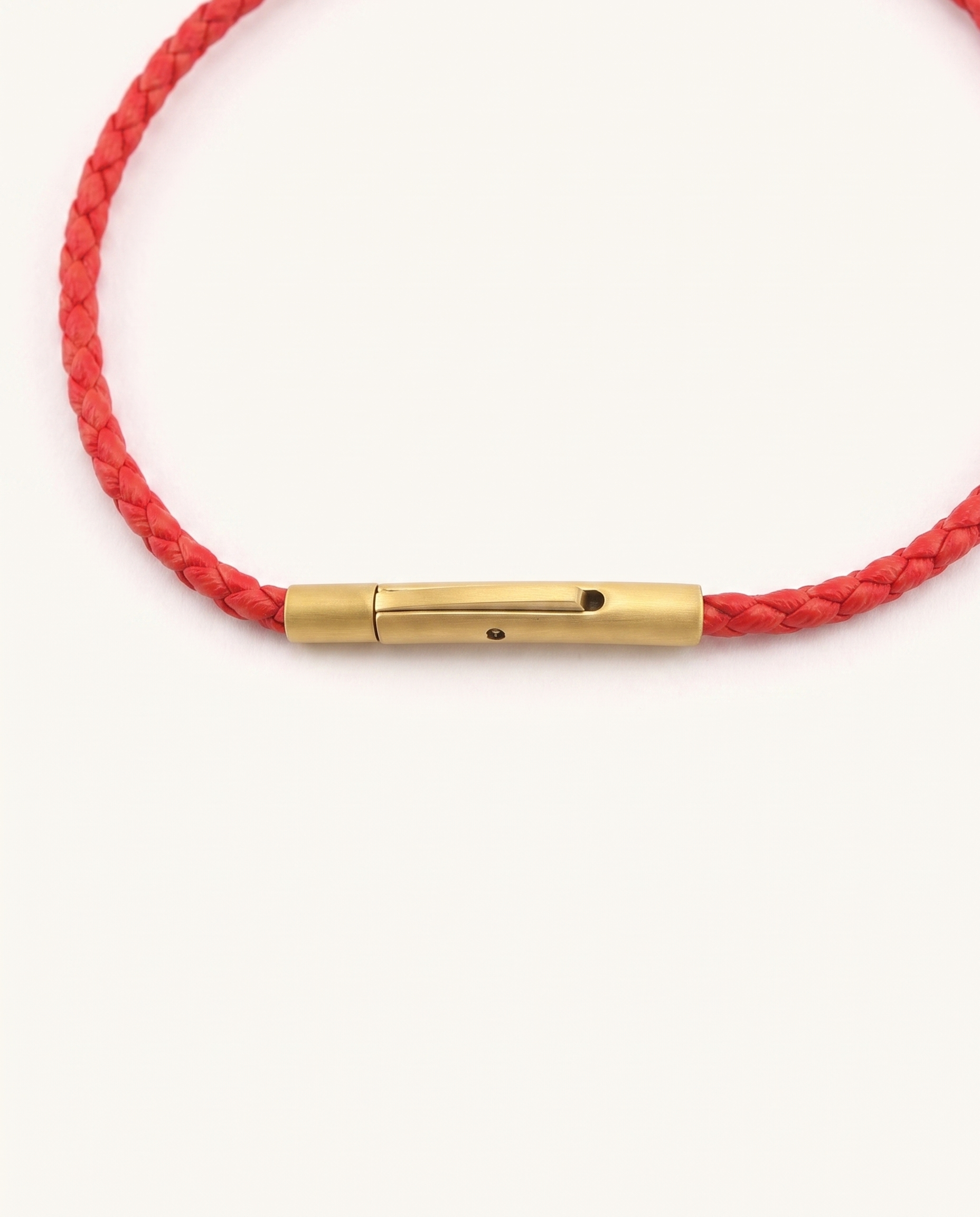 YuanBao Wealth Charm Red String Bracelet, alternate view