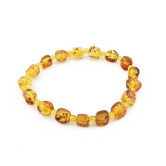 Piebald Amber Bracelet
