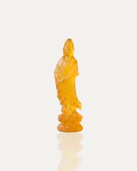resin guan yin statue
