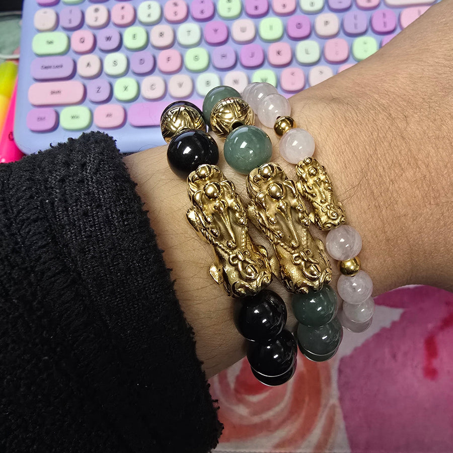 I am so very happy with my pixiu bracelets