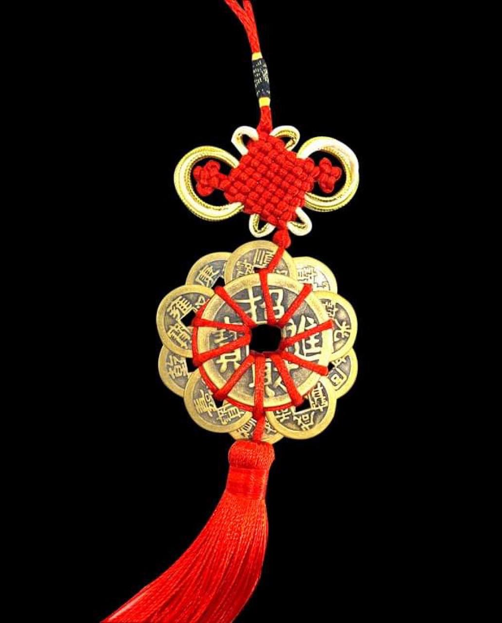 Ten Emperor Coins Charm