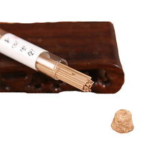 Premium Natural Wood Incense Sticks in Glass Bottle