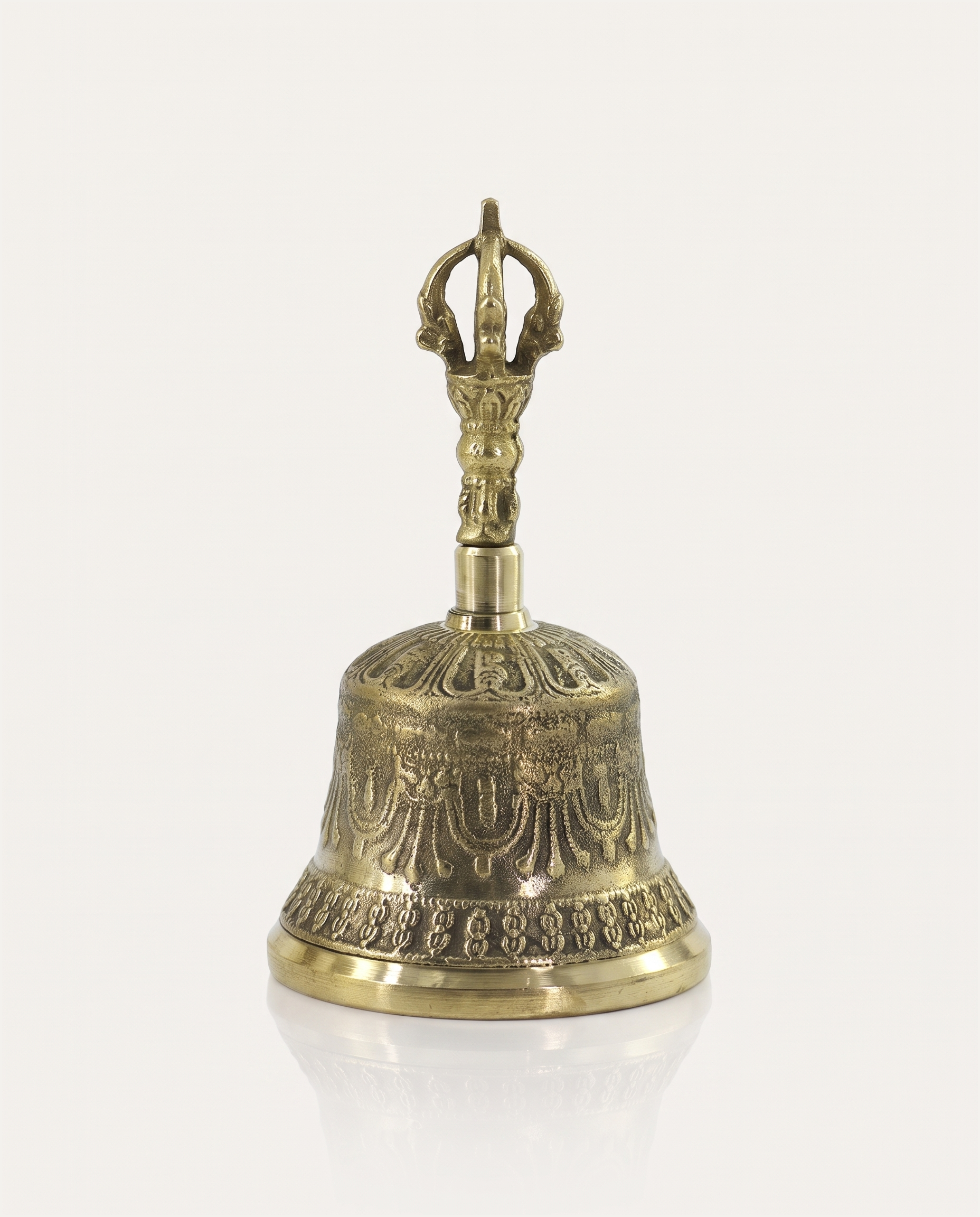 Brass Vajra Bell and Dorje