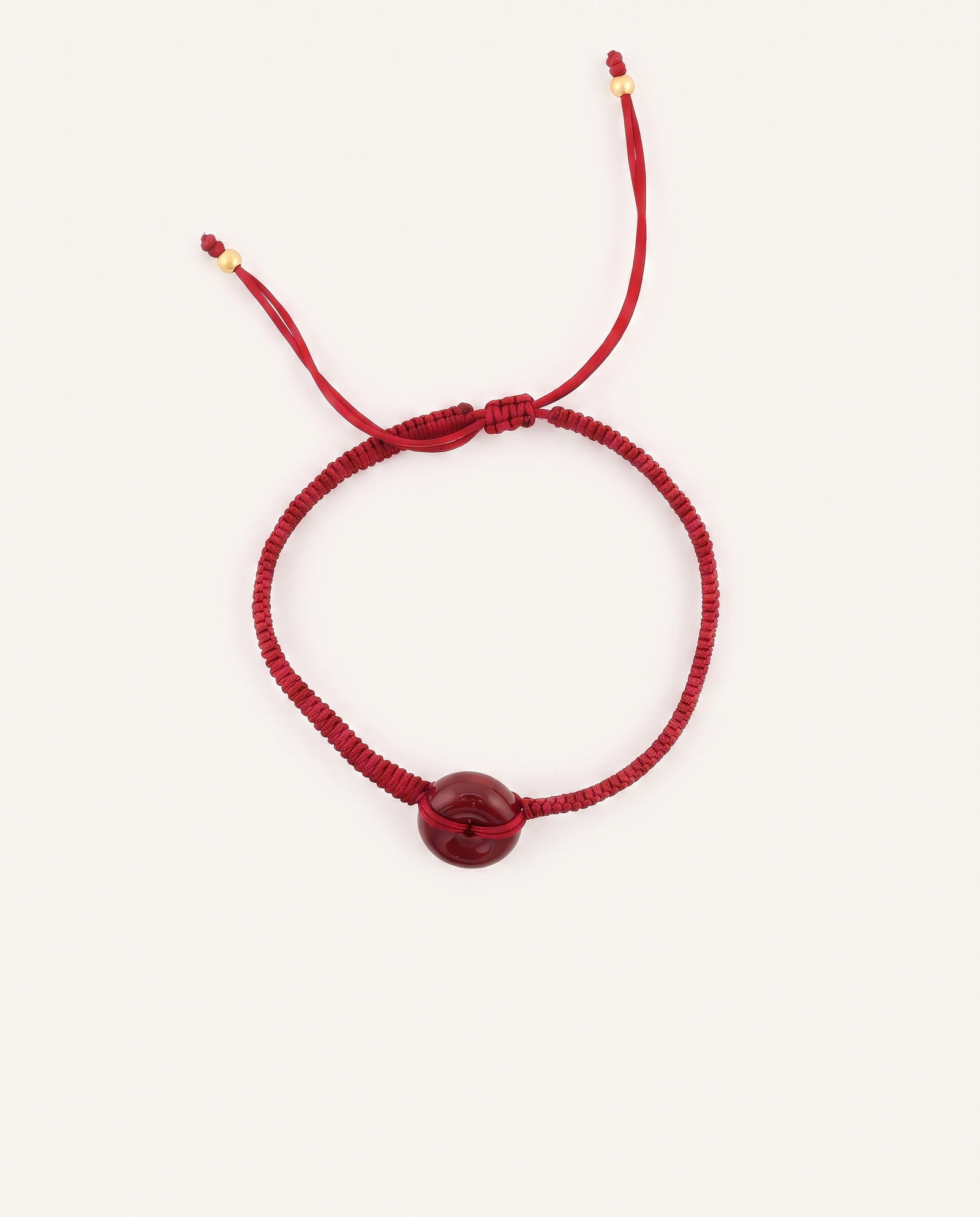 Cinnabar Charm Red String studio