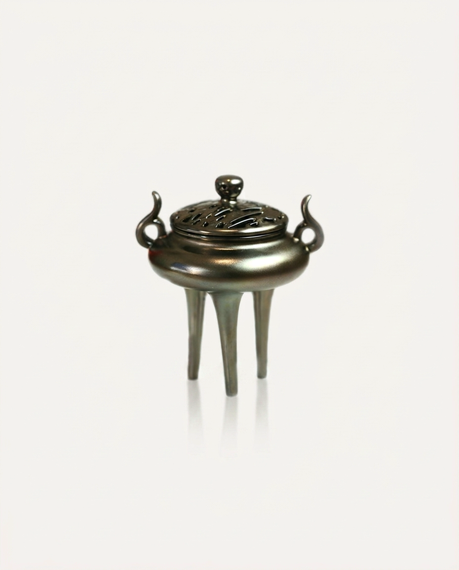 Three Legged Incense Burner photo 3
