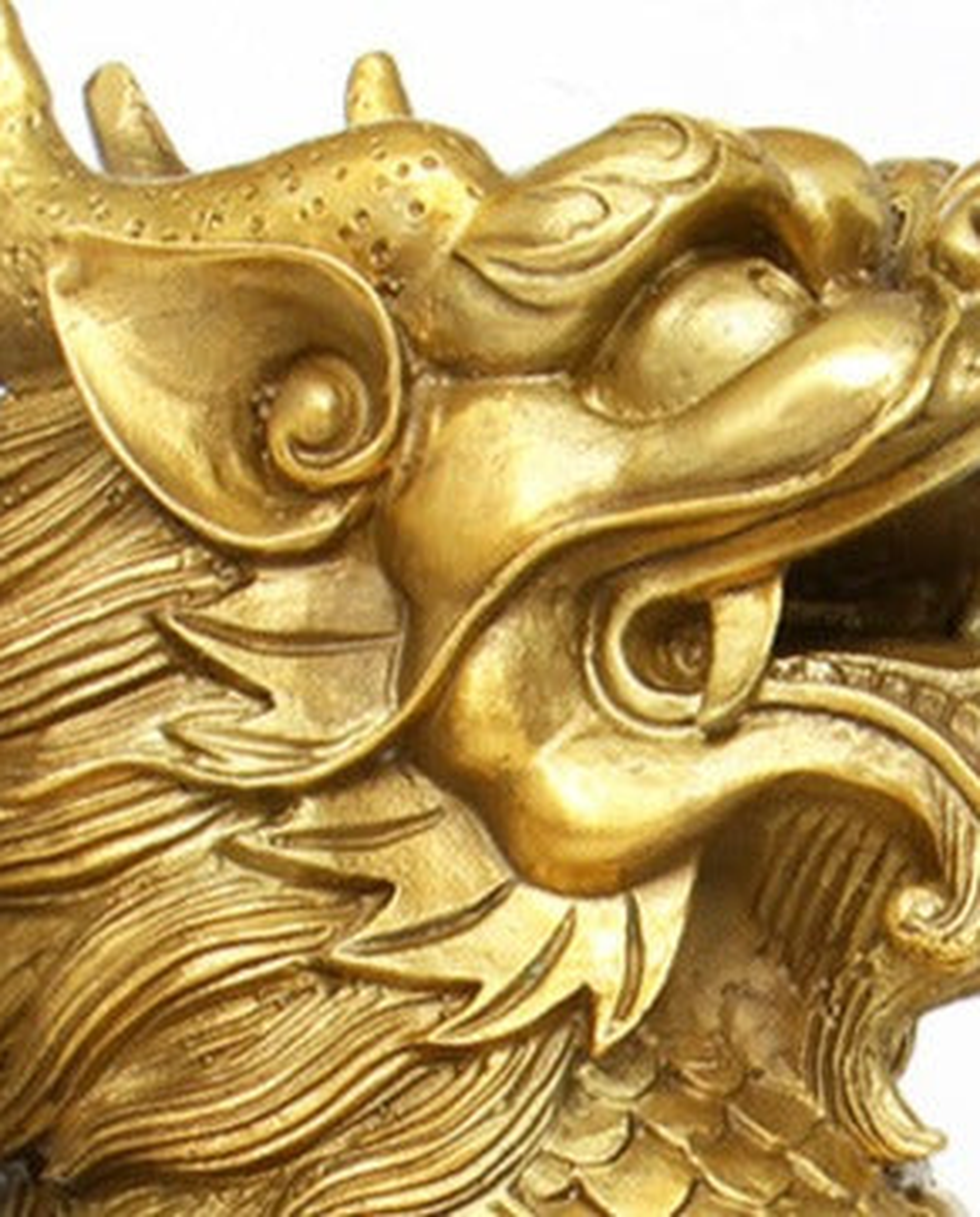 Brass Chi Lin Pair photo 6