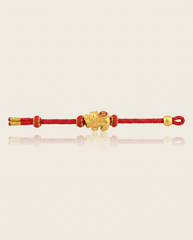 Baby Pixiu Dragon Adjustable Red String Bracelet