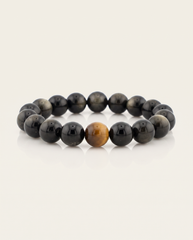 courage-protection-tiger-eye-obsidian-bracelet