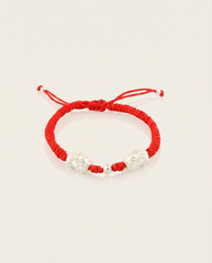 Double Baby Pixiu Dragon Adjustable Red String Bracelet