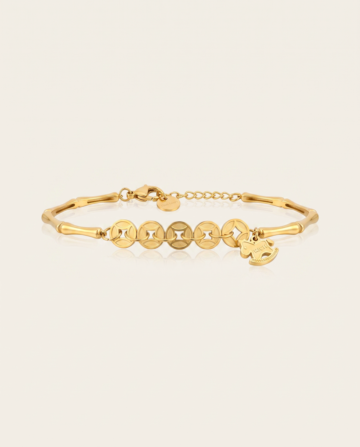 Five Emperor's Coin Bracelet