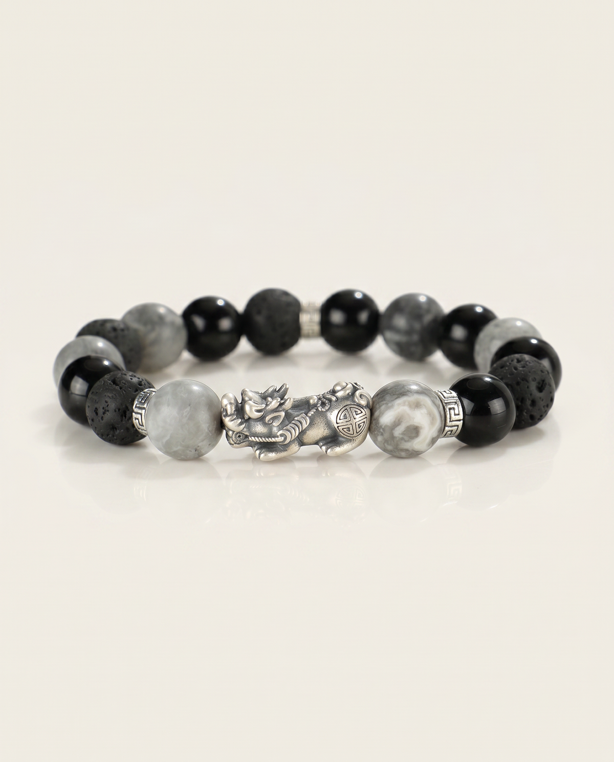 Legacy | Pixiu Dragon Obsidian Bracelet