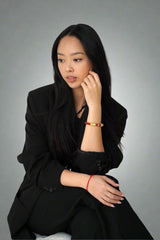 Fortune Charm | Mini Pixiu Red Agate Bracelet