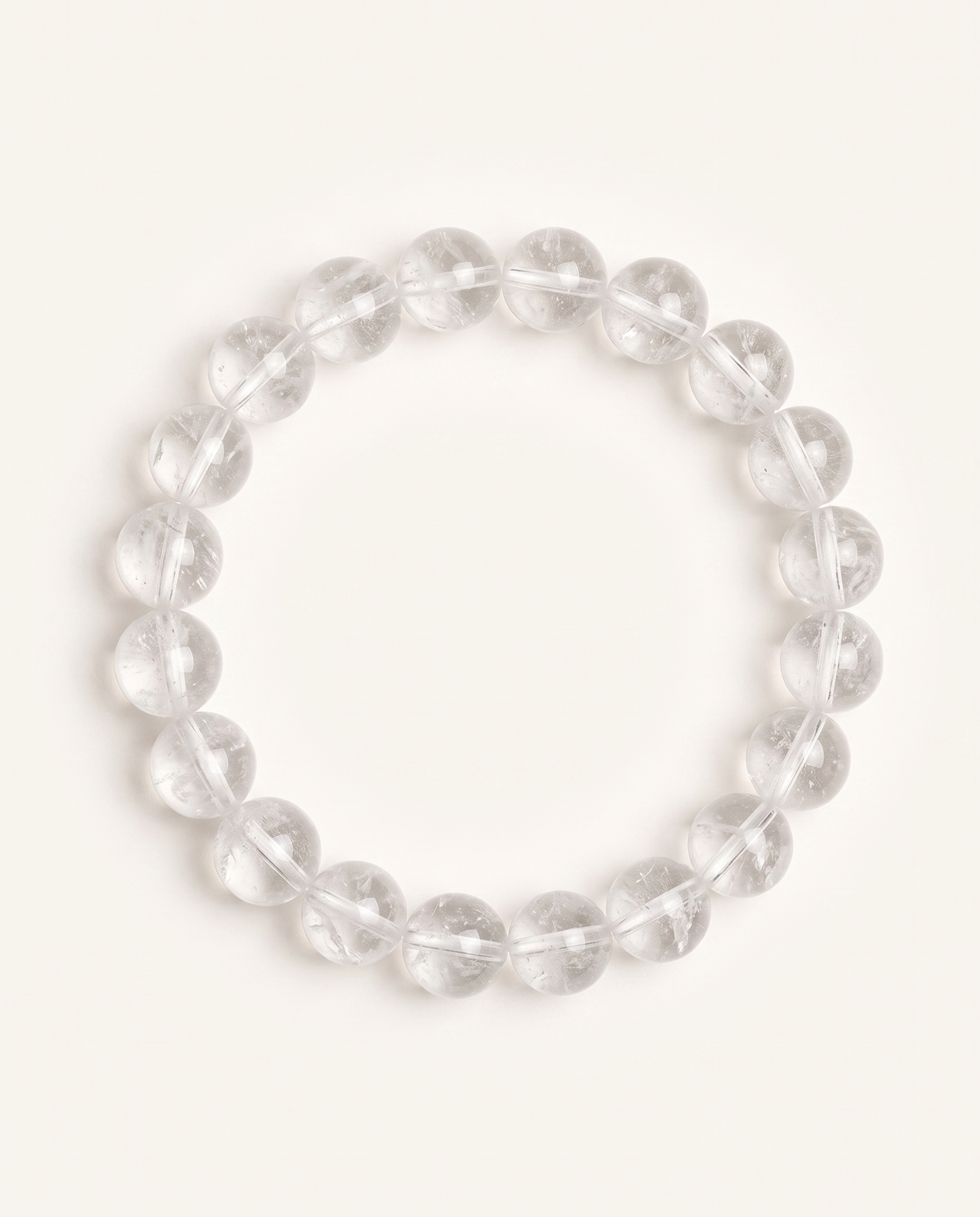 Clear Quartz Bracelet studio