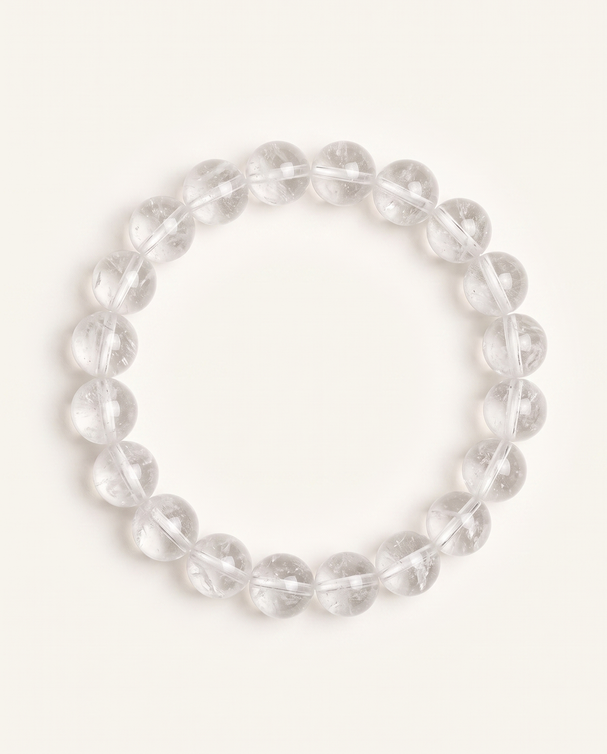 Clear Quartz Bracelet studio