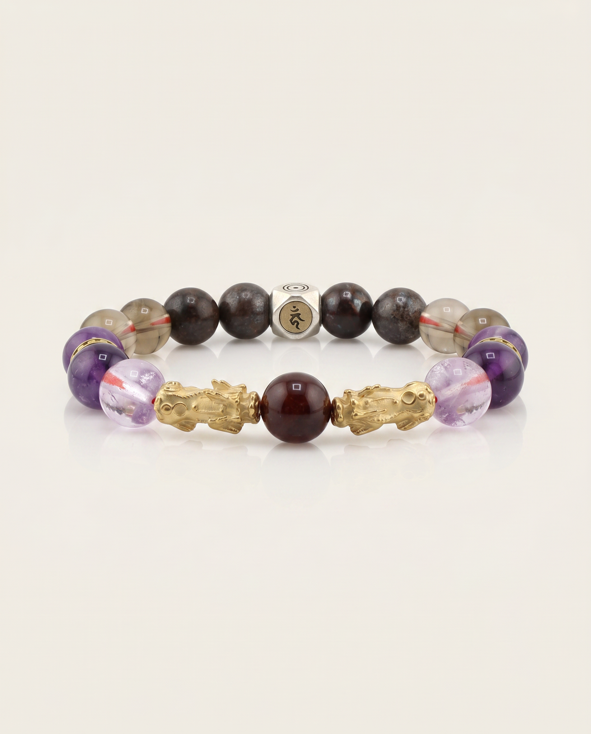 Ember Lotus Pixiu Bracelet