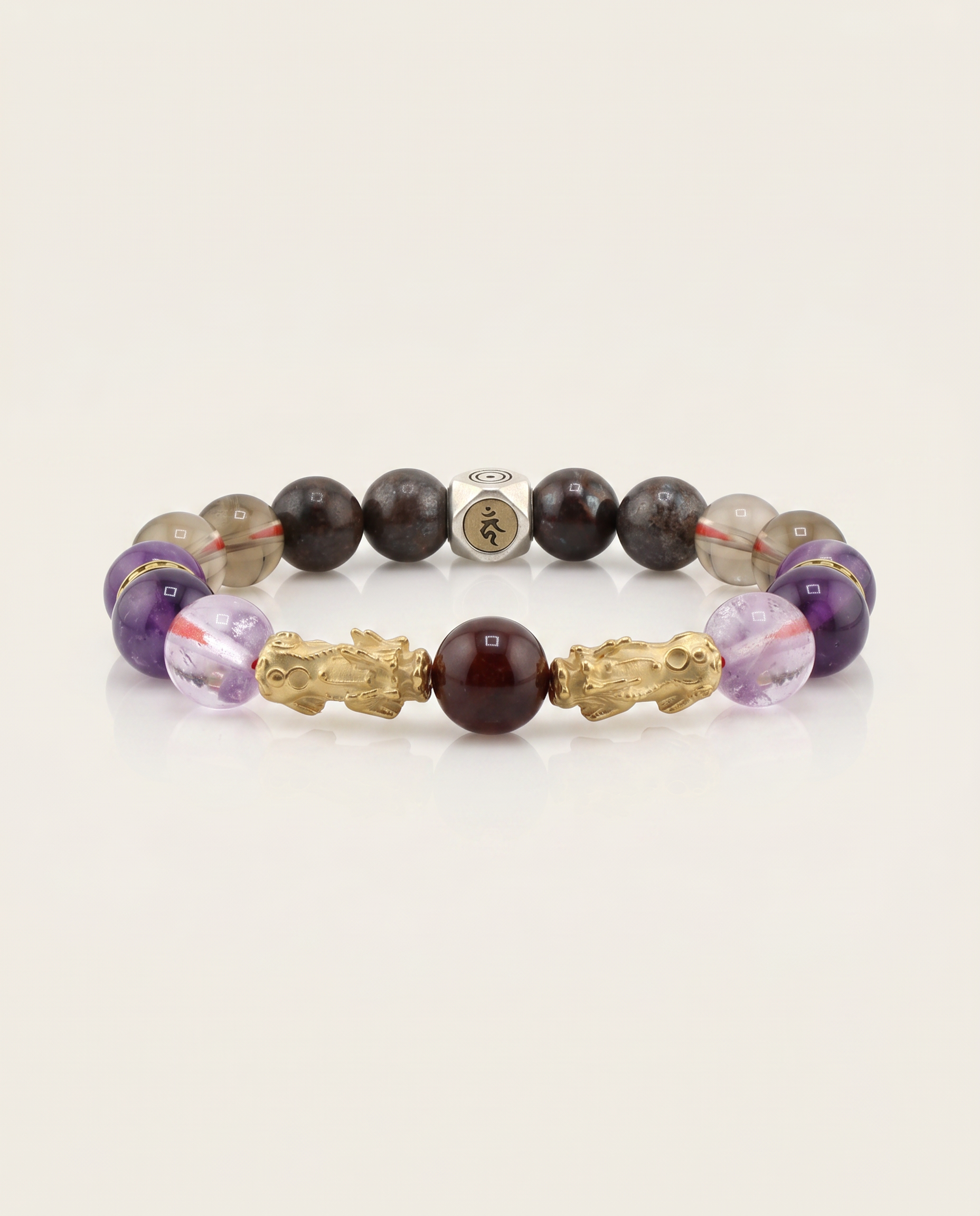 Ember Lotus Pixiu Bracelet