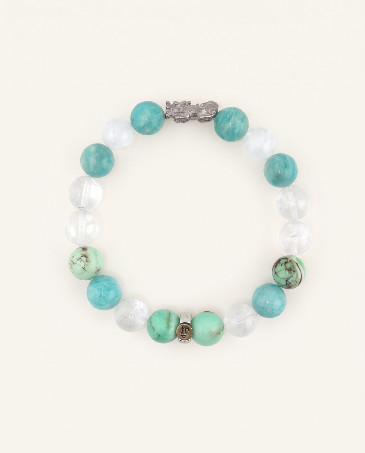 Emerald Spring Pixiu Bracelet, alternate view